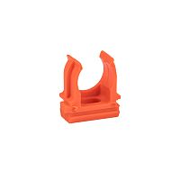Крепеж-клипса d16 мм (10 шт) оранжевая-Plast | код  derj-z-16o | EKF